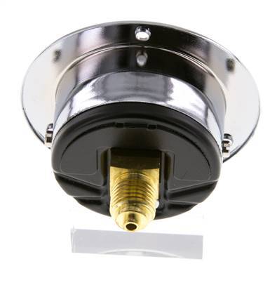 0..100 Bar (0..1450 psi) Panel Mount Pressure Gauge Steel/Brass 50 mm Class 2.5 (Front Panel)
