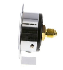 0..100 Bar (0..1450 psi) Panel Mount Pressure Gauge Steel/Brass 50 mm Class 2.5 (Front Panel)