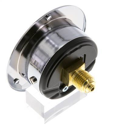 0..100 Bar (0..1450 psi) Panel Mount Pressure Gauge Steel/Brass 50 mm Class 2.5 (Front Panel)