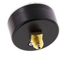 0..100 Bar (0..1450 psi) Pressure Gauge Rear Plastic/Brass 63 mm Class 2.5