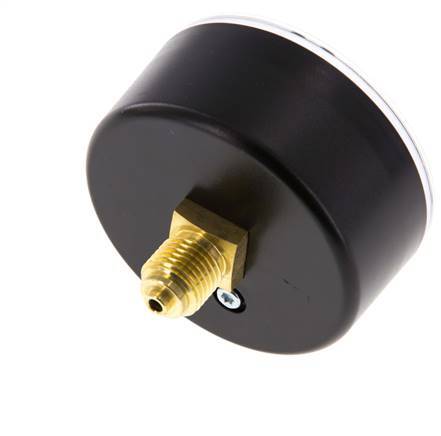 0..100 Bar (0..1450 psi) Pressure Gauge Rear Plastic/Brass 63 mm Class 2.5