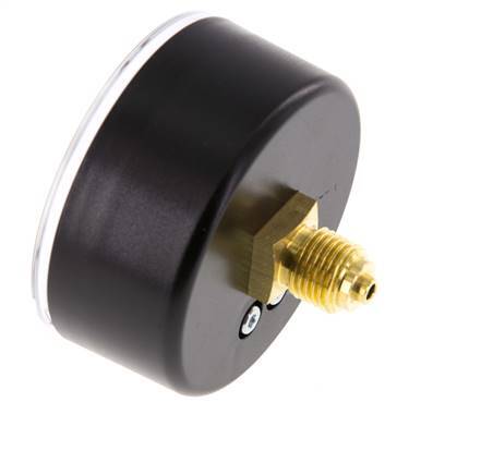 0..100 Bar (0..1450 psi) Pressure Gauge Rear Plastic/Brass 63 mm Class 2.5