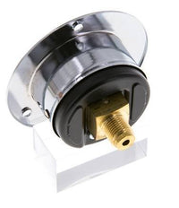 0..10 Bar (0..145 psi) Panel Mount Pressure Gauge Steel/Brass 40 mm Class 2.5 (Front Panel)