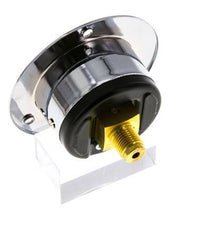 0..1 Bar (0..15 psi) Panel Mount Pressure Gauge Steel/Brass 40 mm Class 2.5 (Front Panel)