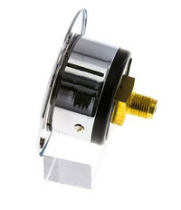 0..1 Bar (0..15 psi) Panel Mount Pressure Gauge Steel/Brass 40 mm Class 2.5 (Front Panel)