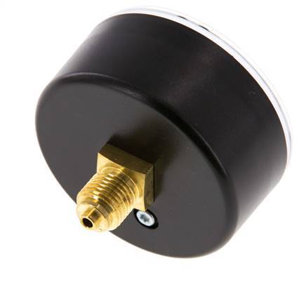 0..160 Bar (0..2321 psi) Pressure Gauge Rear Plastic/Brass 63 mm Class 2.5