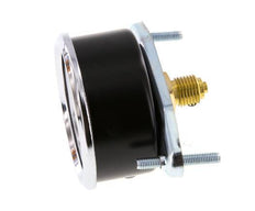 0..160 Bar (0..2321 psi) Panel Mount Pressure Gauge Steel/Brass 63 mm Class 2.5 (Bracket)