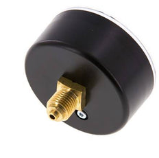 0..1 Bar (0..15 psi) Pressure Gauge Rear Plastic/Brass 63 mm Class 2.5