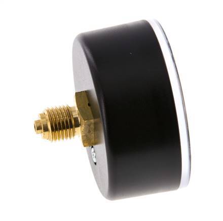 0..1 Bar (0..15 psi) Pressure Gauge Rear Plastic/Brass 63 mm Class 2.5