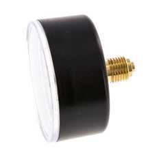 0..1 Bar (0..15 psi) Pressure Gauge Rear Plastic/Brass 63 mm Class 2.5
