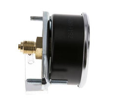 0..16 Bar (0..232 psi) Panel Mount Pressure Gauge Steel/Brass 63 mm Class 2.5 (Bracket)