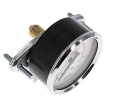 0..16 Bar (0..232 psi) Panel Mount Pressure Gauge Steel/Brass 63 mm Class 2.5 (Bracket)