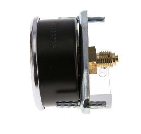 0..16 Bar (0..232 psi) Panel Mount Pressure Gauge Steel/Brass 63 mm Class 2.5 (Bracket)