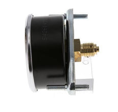 0..16 Bar (0..232 psi) Panel Mount Pressure Gauge Steel/Brass 63 mm Class 2.5 (Bracket)