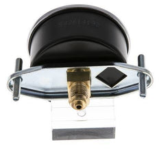 0..16 Bar (0..232 psi) Panel Mount Pressure Gauge Steel/Brass 63 mm Class 2.5 (Bracket)