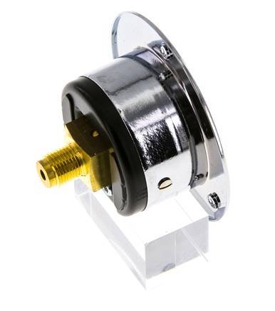 0..1.6 Bar (0..23 psi) Panel Mount Pressure Gauge Steel/Brass 40 mm Class 2.5 (Front Panel)