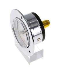 0..1.6 Bar (0..23 psi) Panel Mount Pressure Gauge Steel/Brass 40 mm Class 2.5 (Front Panel)