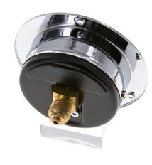 0..1.6 Bar (0..23 psi) Panel Mount Pressure Gauge Steel/Brass 63 mm Class 2.5 (Front Panel)