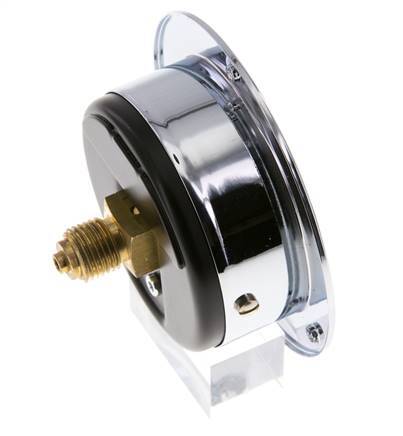 0..1.6 Bar (0..23 psi) Panel Mount Pressure Gauge Steel/Brass 63 mm Class 2.5 (Front Panel)
