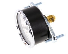 0..1.6 Bar (0..23 psi) Panel Mount Pressure Gauge Steel/Brass 63 mm Class 2.5 (Bracket)