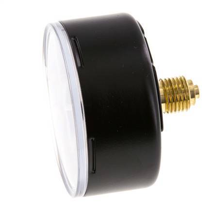 0..1.6 Bar (0..23 psi) Pressure Gauge Rear Steel/Brass 63 mm Class 1.6