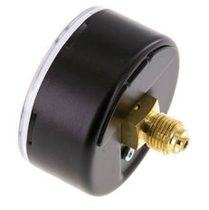 0..1.6 Bar (0..23 psi) Pressure Gauge Rear Steel/Brass 63 mm Class 1.6