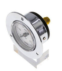 0..2.5 Bar (0..36 psi) Panel Mount Pressure Gauge Steel/Brass 40 mm Class 2.5 (Front Panel)