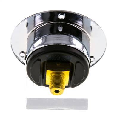 0..2.5 Bar (0..36 psi) Panel Mount Pressure Gauge Steel/Brass 40 mm Class 2.5 (Front Panel)
