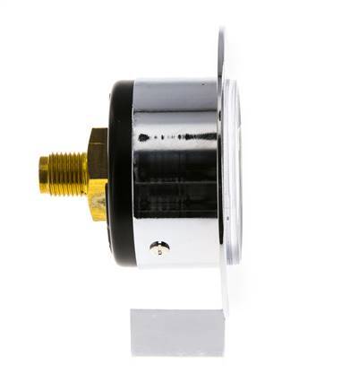 0..2.5 Bar (0..36 psi) Panel Mount Pressure Gauge Steel/Brass 40 mm Class 2.5 (Front Panel)
