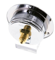 0..2.5 Bar (0..36 psi) Panel Mount Pressure Gauge Steel/Brass 63 mm Class 2.5 (Front Panel)