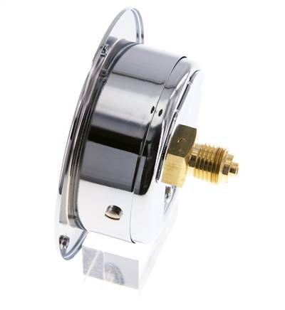 0..2.5 Bar (0..36 psi) Panel Mount Pressure Gauge Steel/Brass 63 mm Class 2.5 (Front Panel)