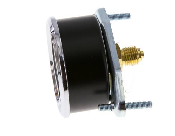 0..315 Bar (0..4569 psi) Panel Mount Pressure Gauge Steel/Brass 63 mm Class 2.5 (Bracket)