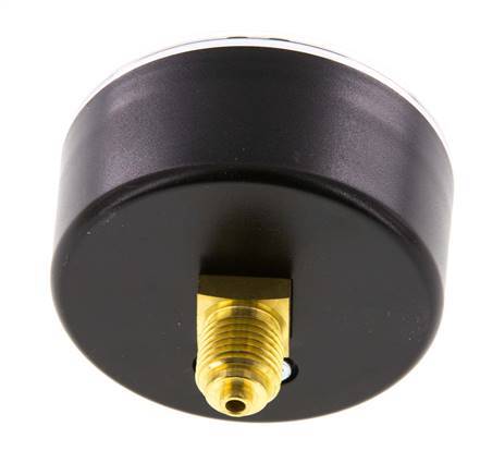 0..400 Bar (0..5802 psi) Pressure Gauge Rear Plastic/Brass 63 mm Class 2.5