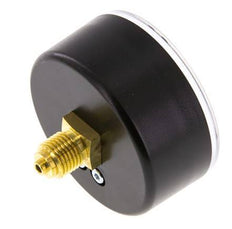 0..400 Bar (0..5802 psi) Pressure Gauge Rear Plastic/Brass 63 mm Class 2.5