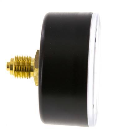 0..400 Bar (0..5802 psi) Pressure Gauge Rear Plastic/Brass 63 mm Class 2.5
