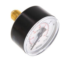 0..40 Bar (0..580 psi) Manómetro Plástico trasero / latón 50 mm Clase 2.5