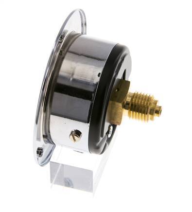 0..4 Bar (0..58 psi) Panel Mount Pressure Gauge Steel/Brass 50 mm Class 2.5 (Front Panel)
