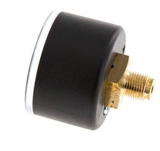 0..6 Bar (0..87 psi) Manómetro Plástico trasero / latón 40 mm Clase 2.5