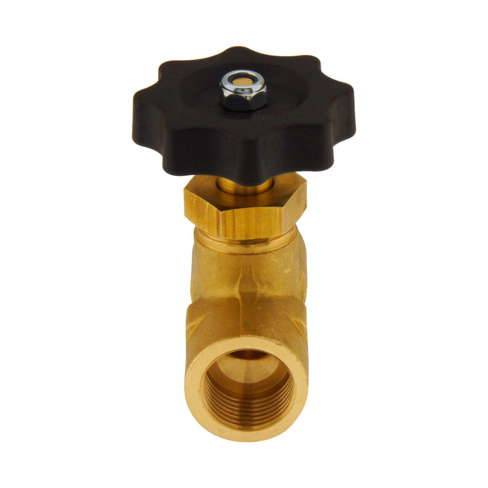 Válvula de aguja de latón G2'' NBR 100 bar - NLB