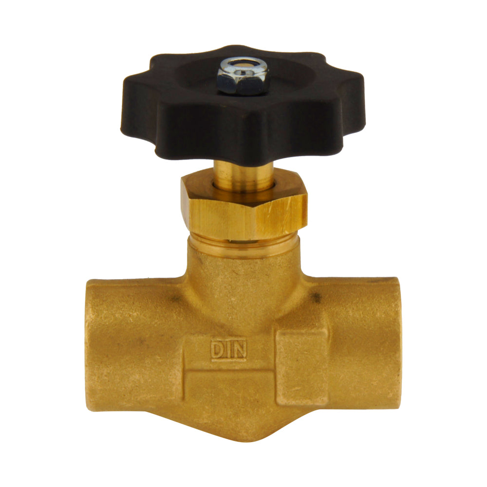 Válvula de aguja de latón G2'' NBR 100 bar - NLB