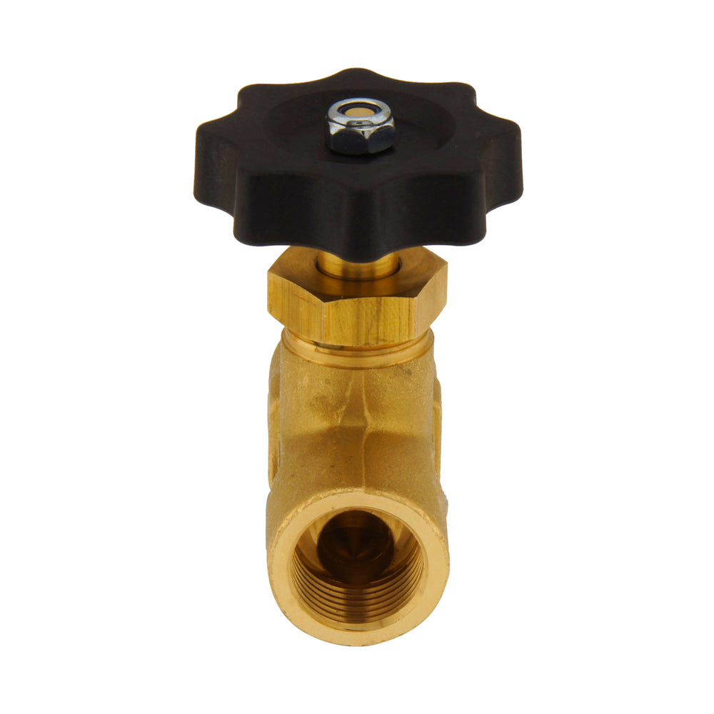 Válvula de aguja de latón G2'' NBR 100 bar - NLB