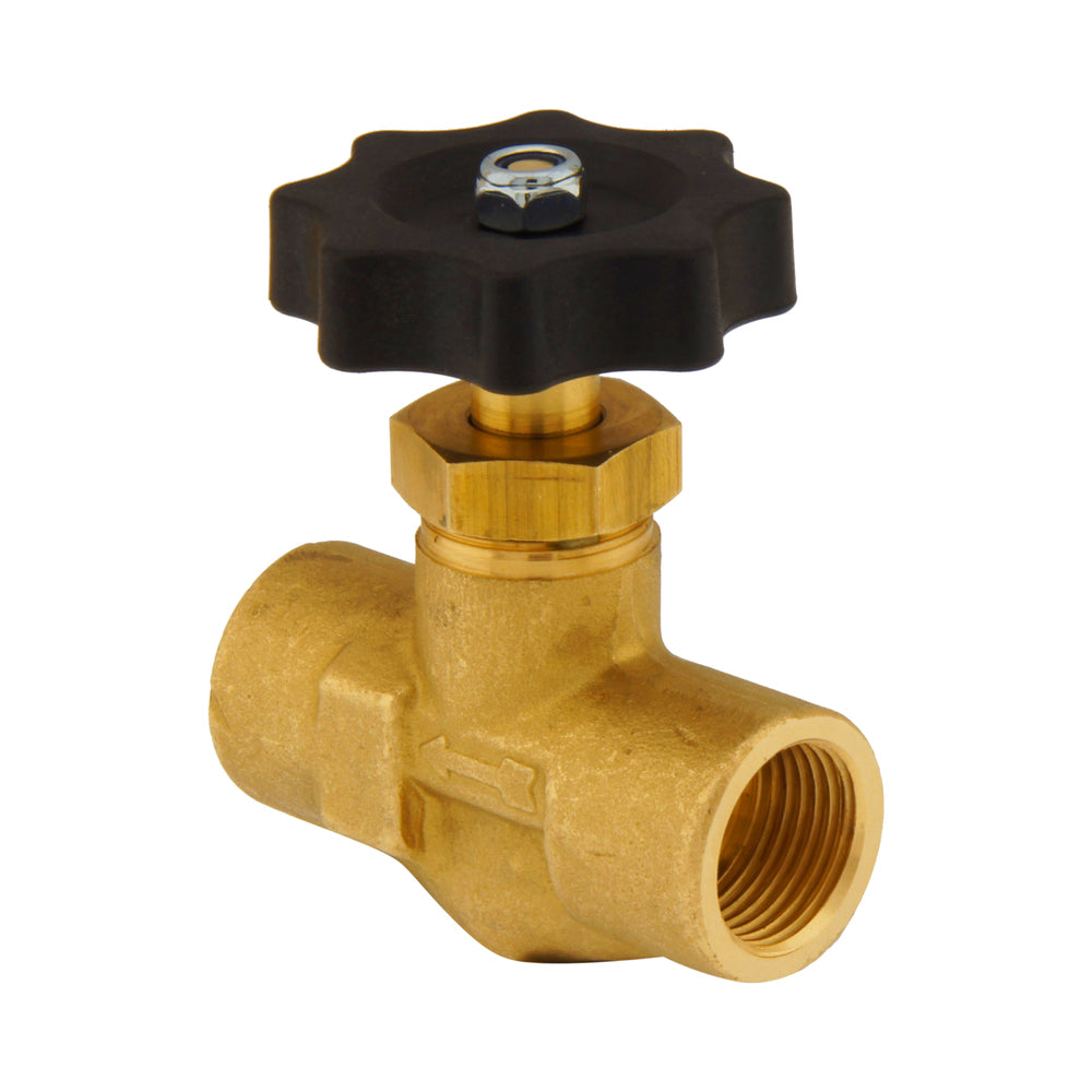 Válvula de aguja de latón G2'' NBR 100 bar - NLB