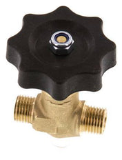G1/4'' Válvula de aguja de latón macho NBR 40 bar - NLB