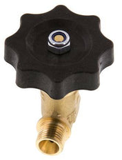 G1/4'' Válvula de aguja de latón macho NBR 40 bar - NLB