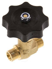 G1/4'' Válvula de aguja de latón macho NBR 40 bar - NLB