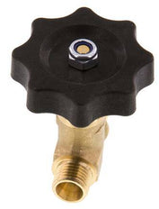 G1/4'' Válvula de aguja de latón macho NBR 40 bar - NLB