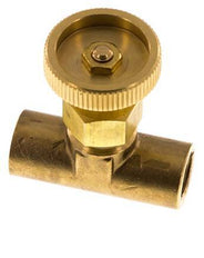 Válvula de aguja de latón G1/8'' NBR 15 bar - NLB