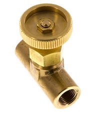 Válvula de aguja de latón G1/8'' NBR 15 bar - NLB
