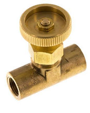 Válvula de aguja de latón G1/8'' NBR 15 bar - NLB