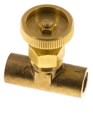 Válvula de aguja de latón G1/8'' NBR 15 bar - NLB